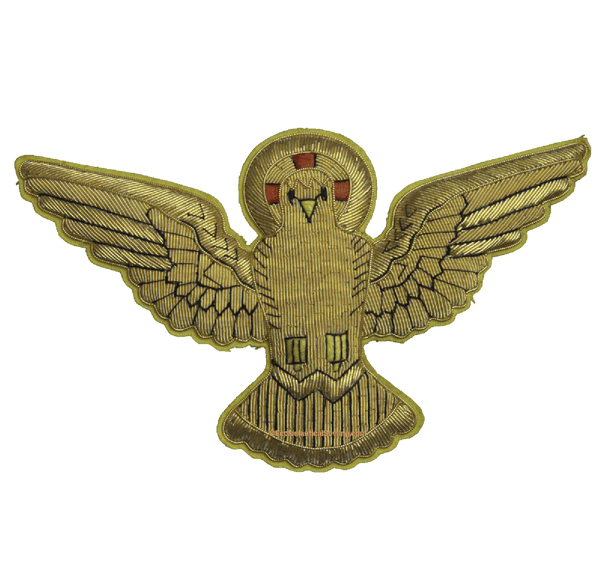 Dove Goldwork Applique for Pentecost | Goldwork Religious Applique