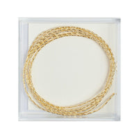 Gilt Fine Rococo - Gold Embroidery Thread - Goldwork Threads