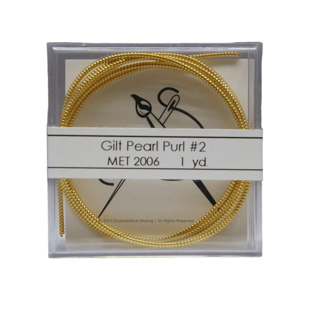 Gilt Pearl Purl (Many Sizes) | Gold Hand Embroidery Threads & Goldwork ...