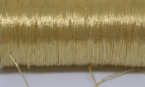Gilt Smooth Passing Goldwork Hand Embroidery Thread - Ecclesiastical Sewing