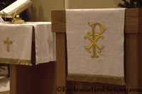 Goldwork Applique Pulpit Lectern Fall | Applique Altar Hangings - Ecclesiastical Sewing