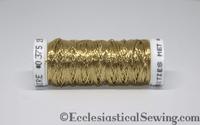 Light Gold Wire Thread #375 | Goldwork Thread hand embroidery Ecclesiasticla Sewing