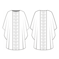 Gothic Chasuble Sewing Pattern | Chasuble Sewing Pattern Church Vestment Sewing Pattern Ecclesiastical Sewing
