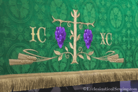 I am the Vine Superfrontal  Detail| Church Altar Hangings Ecclesiastical 