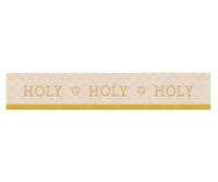 Ivory Holy Holy Holy Superfrontal | Ivory Holy Altar Cloth Superfrontal - Ecclesiastical Sewing