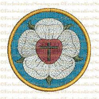 Luther Rose 500th Anniversary--Religious Machine Embroidery File - Ecclesiastical Sewing
