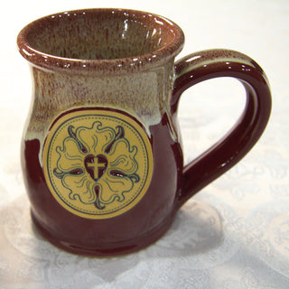 The Luther Rose Cup in Crimson Fall and Cream