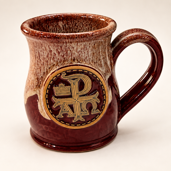 The Crusader's Cup with its Chi Rho face