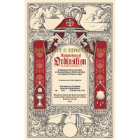 Ordination Certificate Pastor | Ordination Gifts
