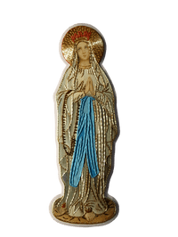 Our Lady of Lourdes Applique | Goldwork Applique for Church Vestments