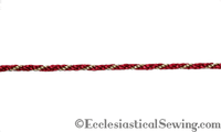 Red Gold Twist | Goldwork Couching Twists - Ecclesiastical Sewing