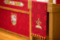Reformation Altar Frontal | Attached Superfrontal - Ecclesiastical Sewing