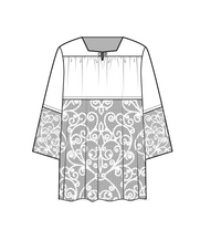 Rochet Sewing Pattern for Bishops | Bishops Rochet Sewing Pattern