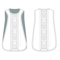 Roman Chasuble Patterns (Fiddleback) | Vestment Patterns for Sewing Ecclesiastical Sewing