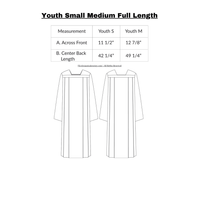 Youth Small Medium Full Length Measurement
