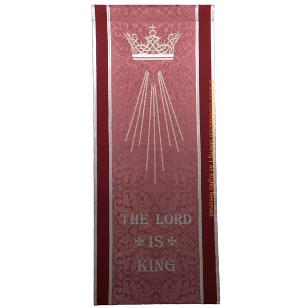 Rose Banners for Advent and Lent | Gaudete Laetare Banners - Ecclesiastical Sewing