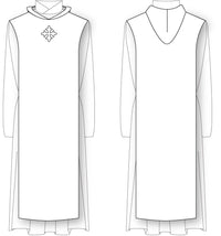 Scapular Church Vestment Sewing pattern |Monastic or Choir Scapular Sewing Pattern Ecclesiastical Sewing