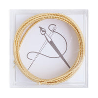 Silk Facette Gimp Goldwork Thread | Goldwork Embroidery Thread