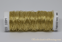 Gilt Smooth Passing #4 Silk Core | Goldwork Embroidery Thread Ecclesiastical Sewing