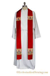 Stole | in the Saint Jerome Ecclesiastical Collection - Ecclesiastical Sewing