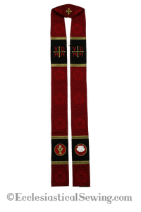 Lutheran Stole Style #1 | Clergy and Priest Stoles