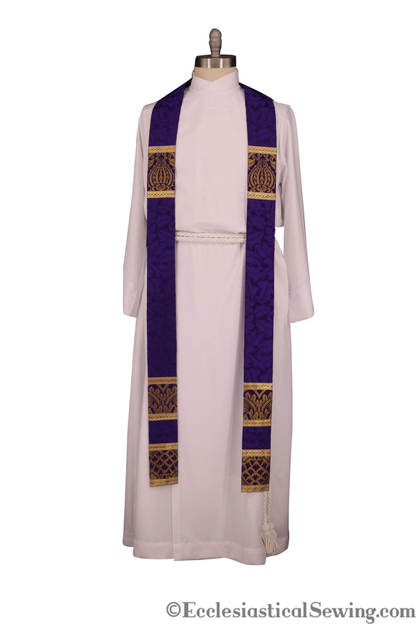 Stole Styles in the Saint Ambrose Ecclesiastical Collection Lent - Ecclesiastical Sewing