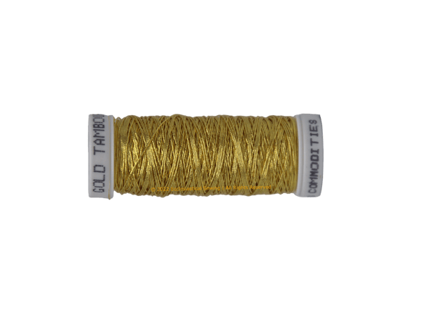 Tambour Embroidery Thread in Gold and Silver | Tambour Embroidery