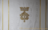 Te Deum Altar Frontal | Altar Antependium - Ecclesiastical Sewing