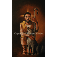 The Great Shepherd Ed Riojas Christian Art | Liturgical Artworks Print