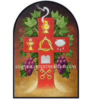The Six Chief Parts Edward Riojas Christian Art | Liturgical Print