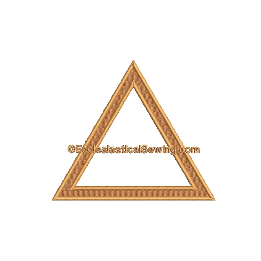 Trinity Triangle Digital Design | Digital Embroidery Trinity Symbol ...