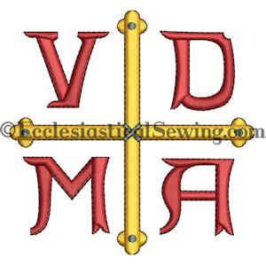 Church Embroidery Design VDMA Symbol | Machine Embroidery Designs