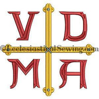 Church Embroidery Design VDMA Symbol | Machine Embroidery Designs