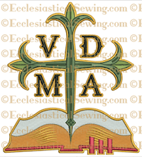 VDMA with Bible--Religious Machine Embroidery File - Ecclesiastical Sewing