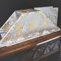 White Gold Chalice Veil or Burse | - Ecclesiastical Sewing